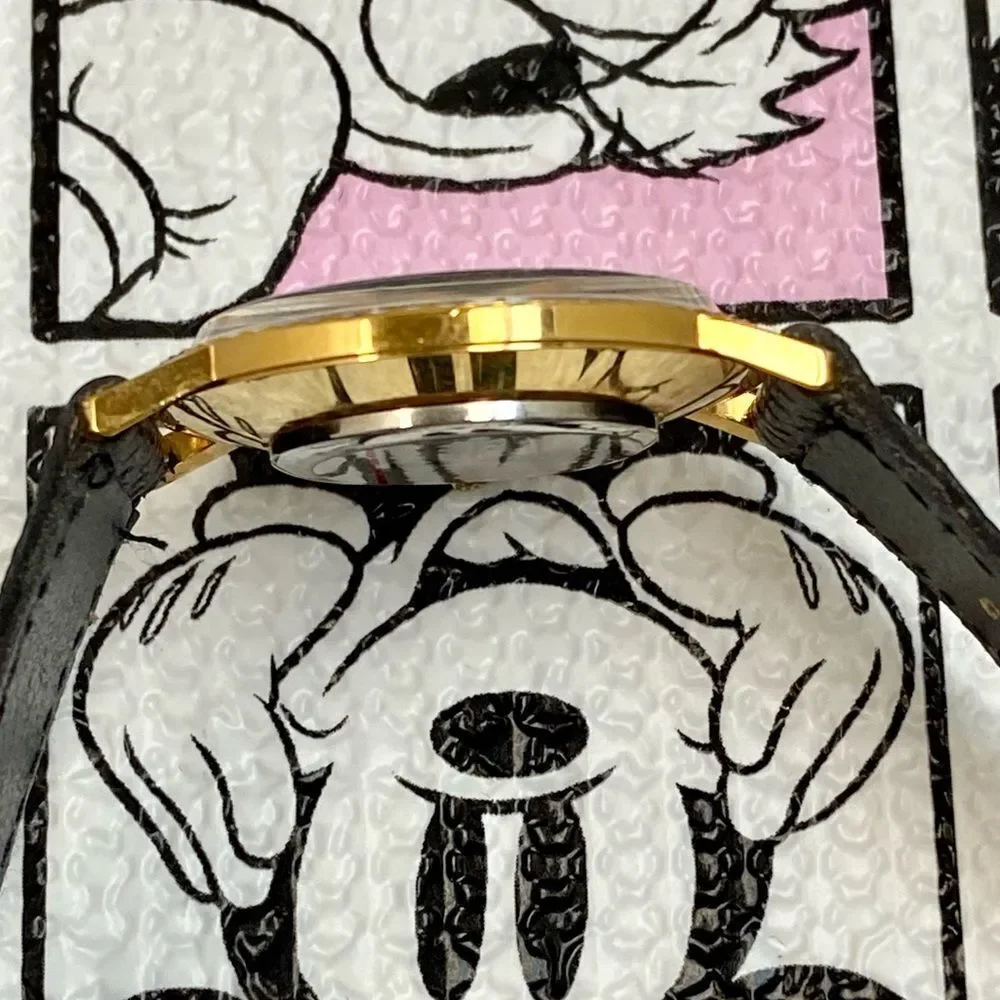 Vintage Walt Disney Productions Bradley Coin Edge Mickey Mouse Watch